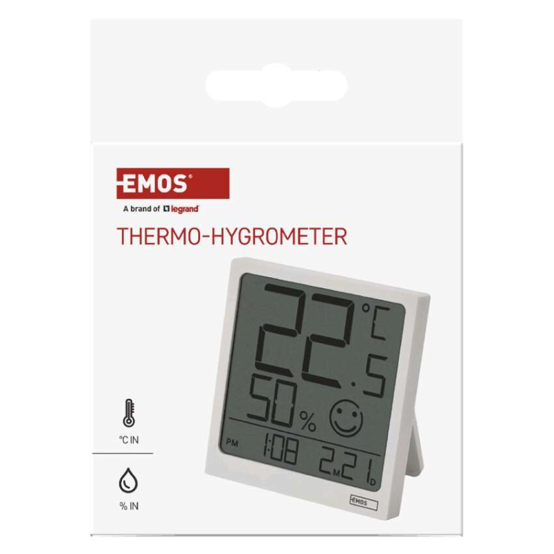 Digitálny teplomer s vlhkomerom E0522 9