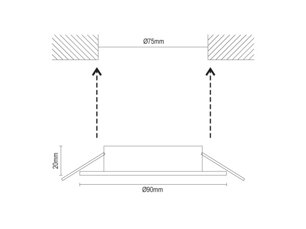 Rámik na GU10 - SR005 3