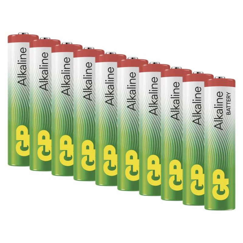 Alkalická batéria GP Alkaline LR03 (AAA), 10 ks 1