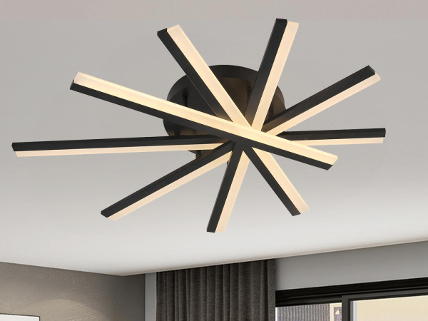 LED stropné svietidlo s diaľkovým ovládačom 75W - J3344/B 3