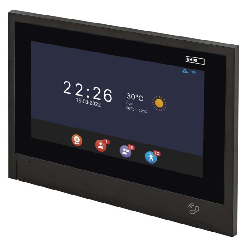 Dodatočný monitor GoSmart IP880B 2WIRE pre domácu video vrátnikovú súpravu IP880A 2WIRE