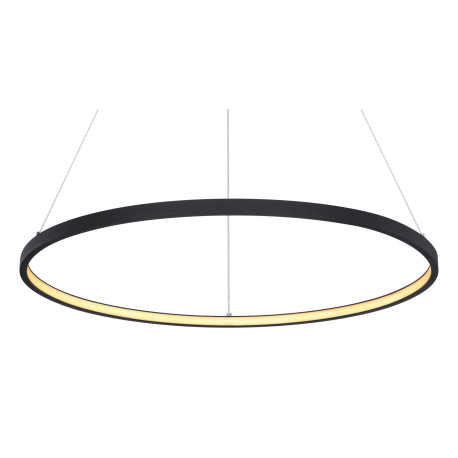 Závesné svietidlo, kov čierny matný, plast biely, Ø 605, V: 1200, vrátane 1xLED 29W 230V, 3800lm zdr 8