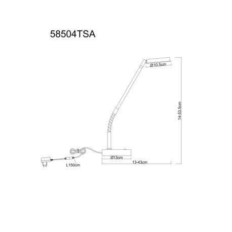 SVIETIDLO 58504TSA 11