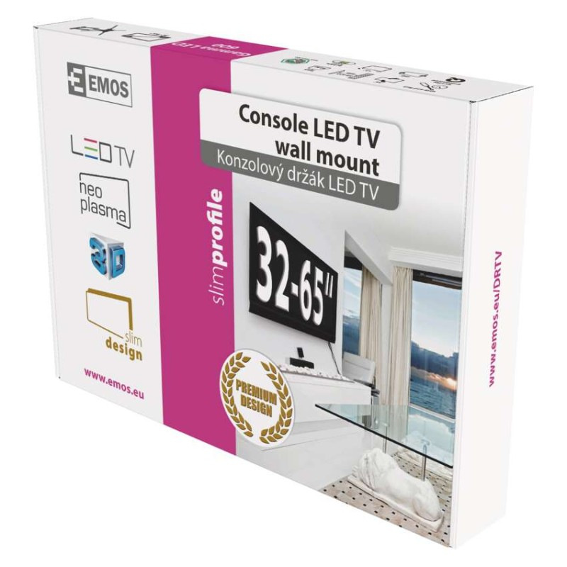 Konzolový držiak LED TV 32–80" (81–203 cm) 1