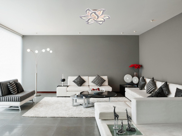 LED stropný luster + diaľkový ovládač 180W - J3337/W 5