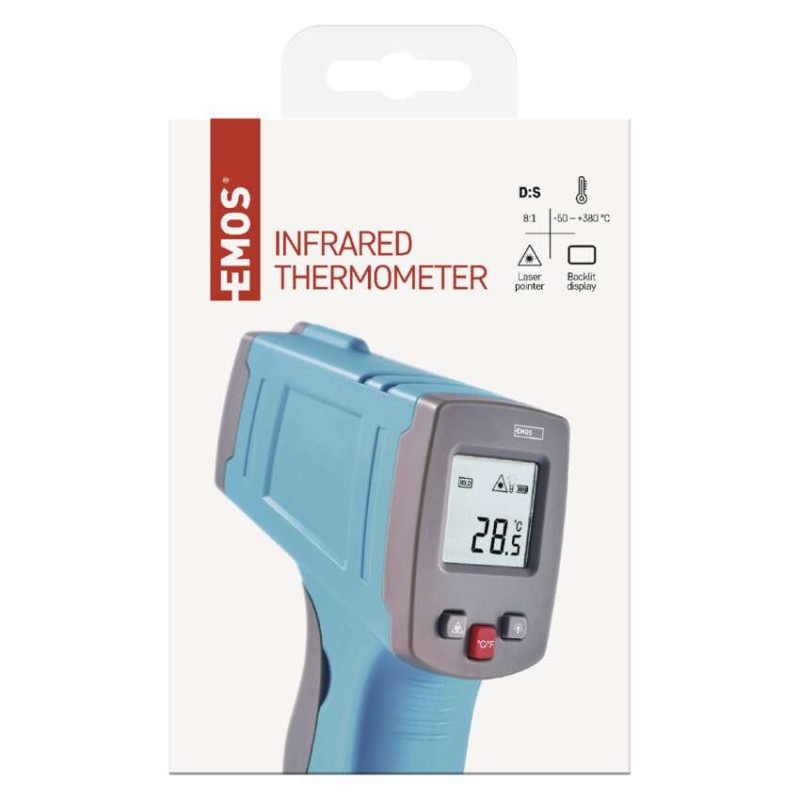 Infračervený digitálny teplomer, bezkontaktný 3