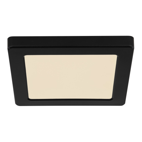 Stropné svietidlo, plast čierny, plast biely, zmena farby svetla prepínačom, fixácia farby, DxŠxV:16 14