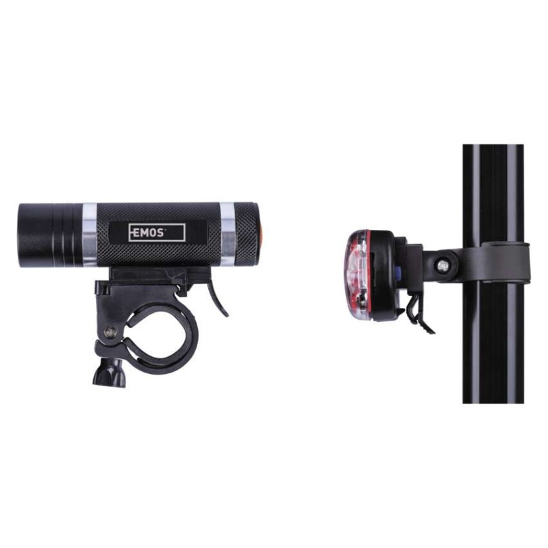 LED predné + zadné sviet. na bicykel P3920 na 5× AAA, 150 lm 9