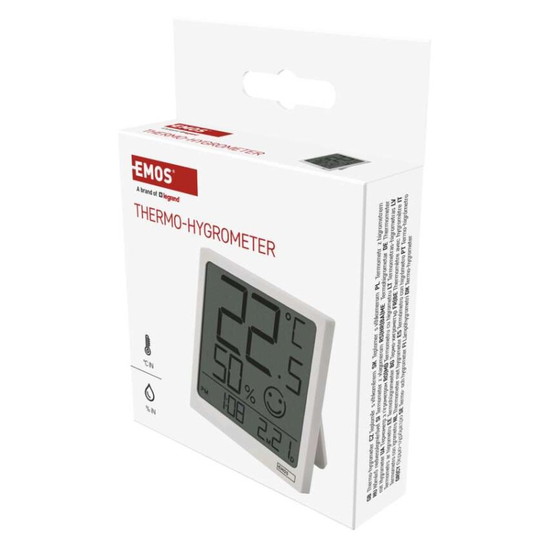 Digitálny teplomer s vlhkomerom E0522 3