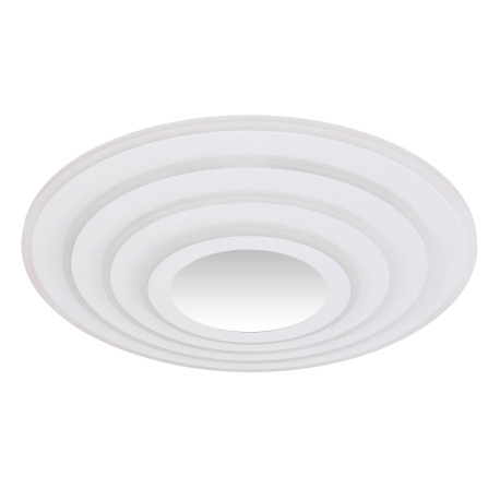 Stropné svietidlo, kov biely, akryl biely, plast pochrómovaný 3D efekt, stmievateľné, niekoľko úrovn 2