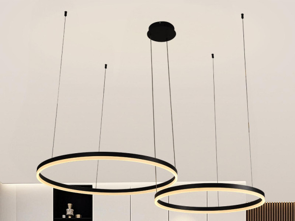 LED závesná lampa s diaľkovým ovládačom 70W - J4381/B 6