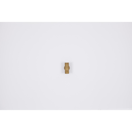 Vonkajšie svietidlo, nerezová oceľ, imitácia dreva, číre sklo, nástenné svietidlo svietiace hore a d 15