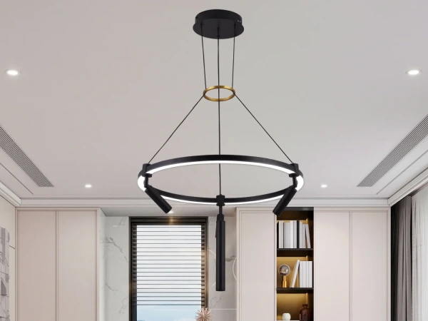 LED závesná lampa na lanku + diaľkový ovládač 85W - J7303/B 2