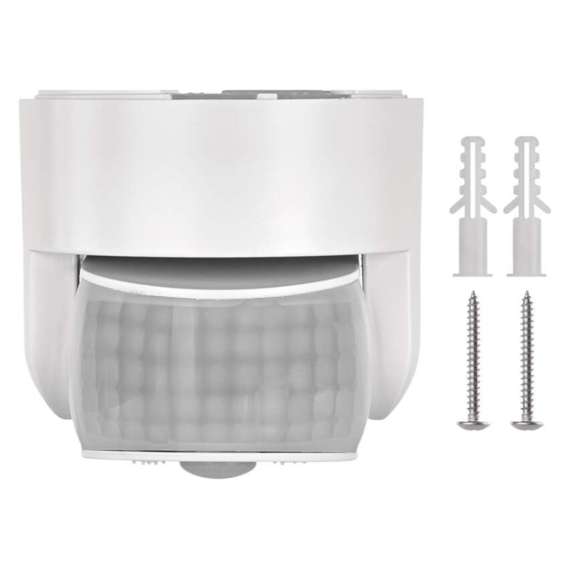 PIR senzor (pohybové čidlo) IP65 1200W, biela 14