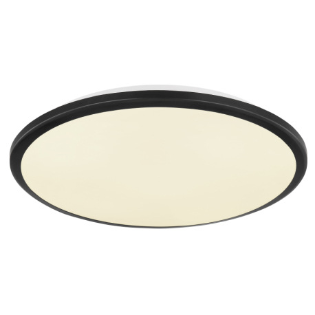 Stropné svietidlo, plast biely/čierny, ø: 350 mm, V: 55 mm, LED 18W 230V, zdroj 2050lm, výstup 950lm