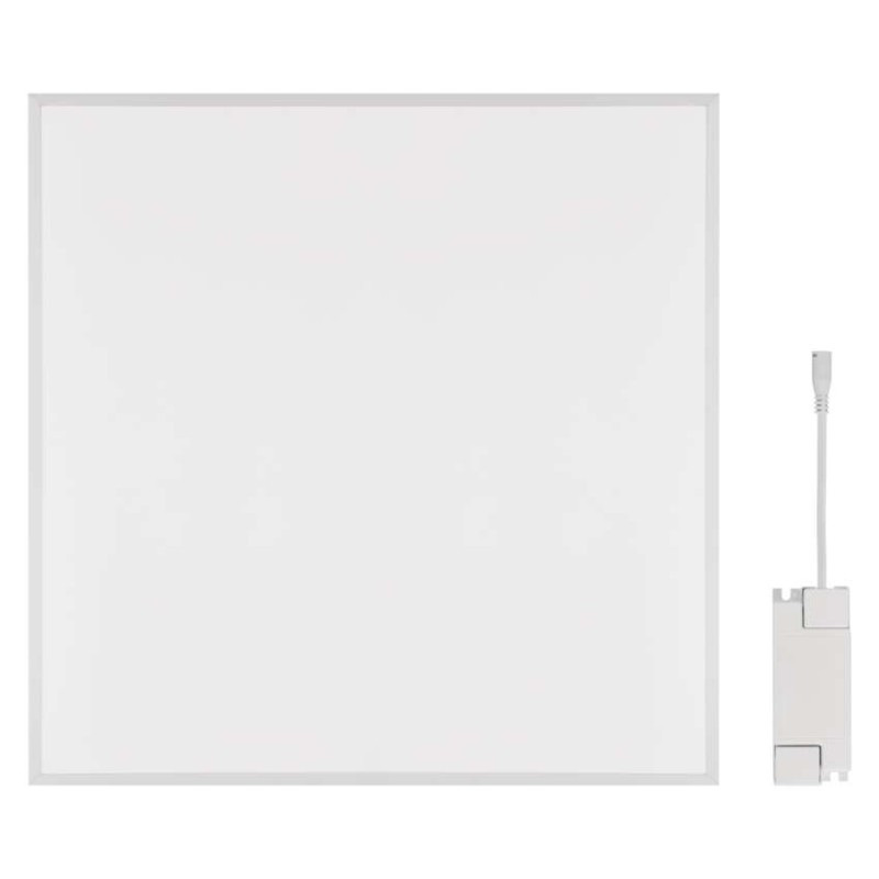 LED panel LUXXO backlit 60×60, štvorcový vstavaný biely, 22W neutrálna b. 14