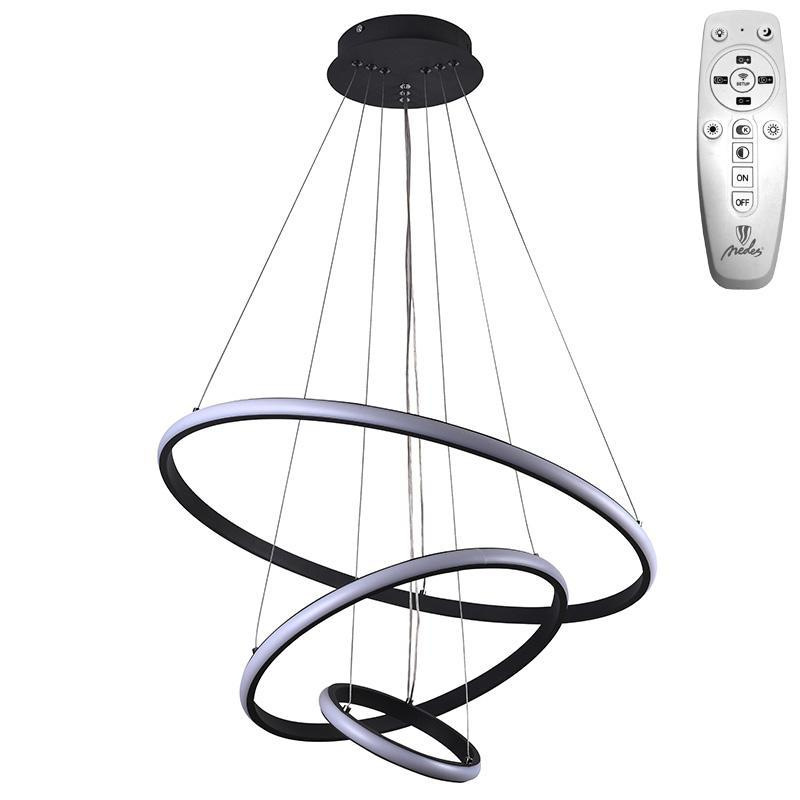 LED závesná lampa na lanku + diaľkový ovládač 90W - J4301/B 3