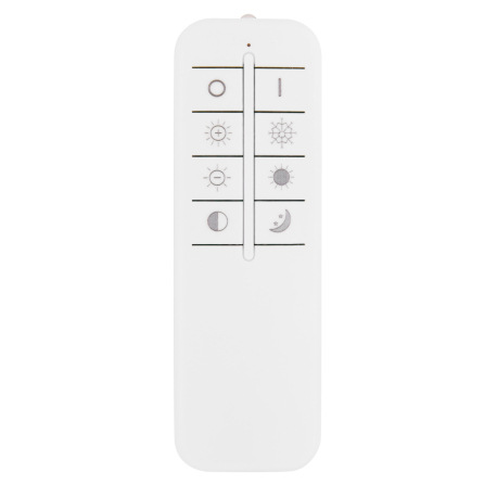 Stropné svietidlo, kov biely, kov čierny, akryl opál, pamäťová funkcia, nočné svetlo, stmievateľné, 10