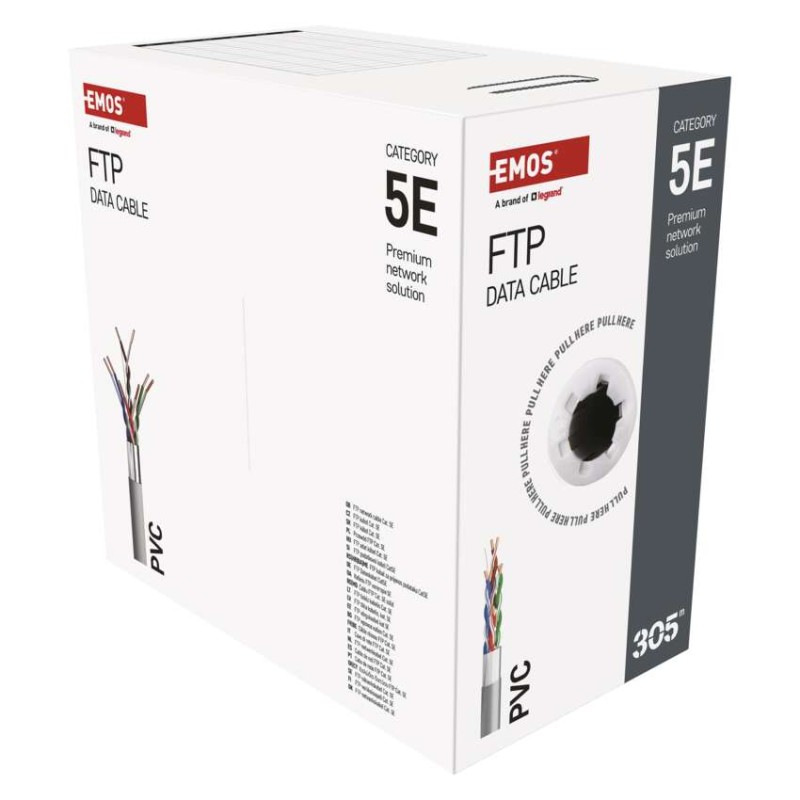 Datový kábel FTP 5E, 305m 8
