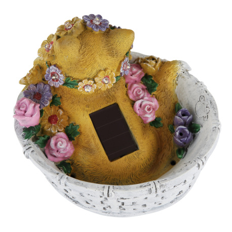 Solárne svietidlo, plast farebný matný, vypínač, batéria súčasťou balenia AA 300mAh 1,2V, IP44, DxŠx 10