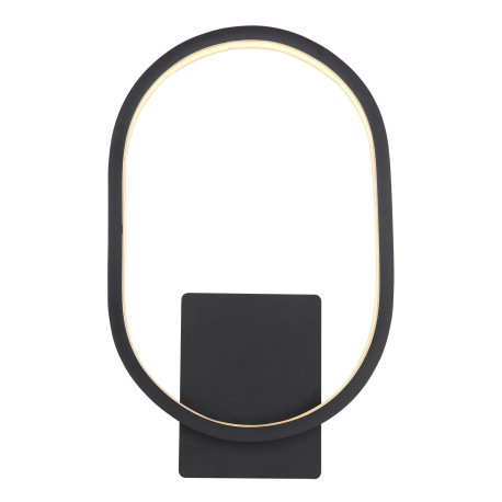 Vonkajšie svietidlo kov čierny matný, hliník čierny matný, plast biely, IP44, ŠxV: 200x320mm, H: 50m 9