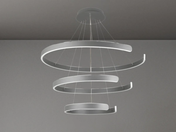 LED visiace svietidlo + diaľkový ovládač 220W - J4329/S