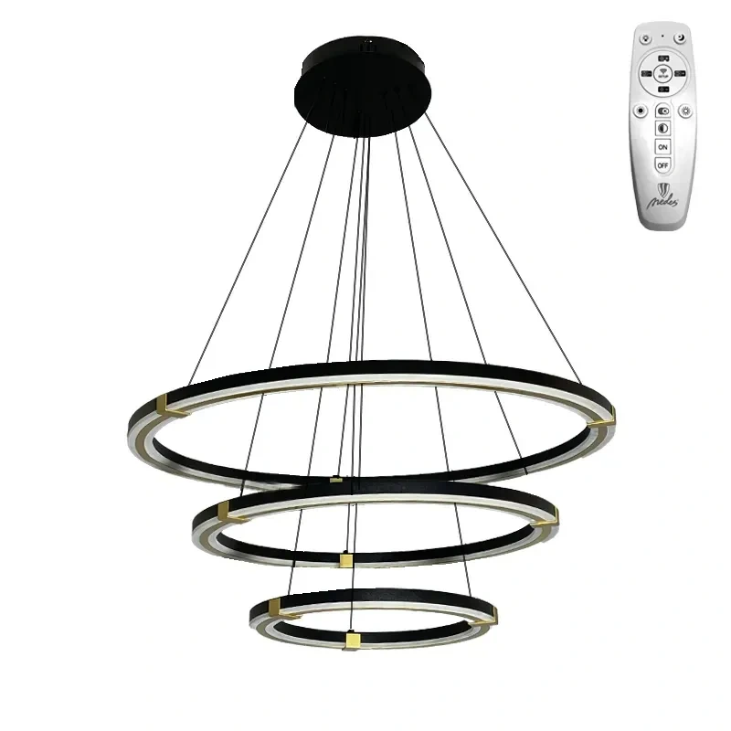 LED visiace svietidlo na lanku + diaľkový ovládač 235W - J4343/B 1