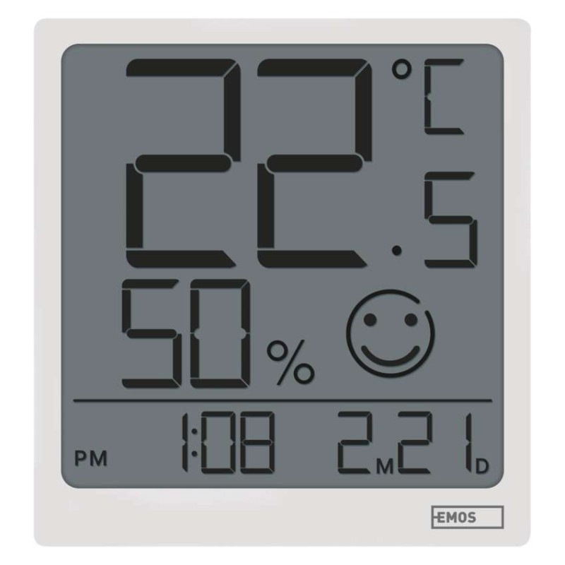 Digitálny teplomer s vlhkomerom E0522 6