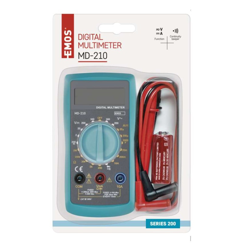 Multimeter MD-210 4