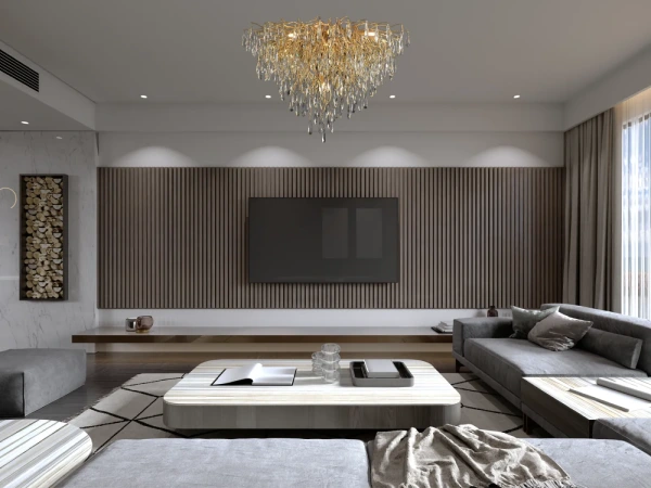 Luxusný stropný krištáľový luster 12 x G9 - CA061/800C 4