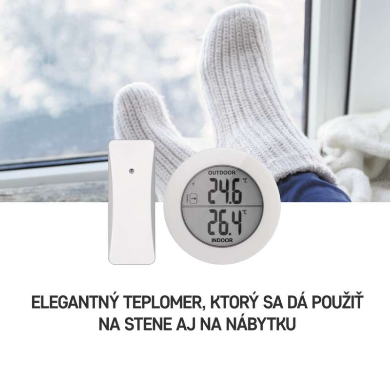 Digitálny bezdrôtový teplomer E0129 2