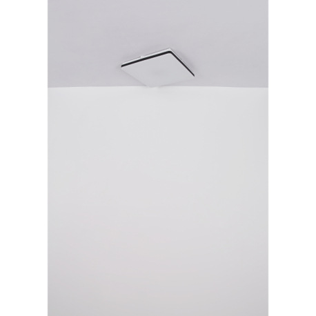 Stropné svietidlo, kov biely, plast čierny, akryl biely, stmievateľné, SmartLight, aplikácia, pamäť, 11