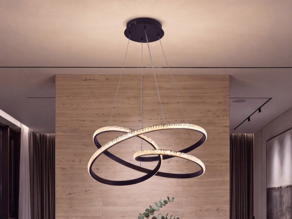 LED závesné svietidlo + diaľkový ovládač 80W - J4389/B