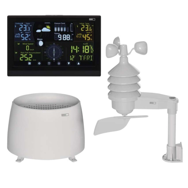 Domáca bezdrôtová meteostanica E6016 7