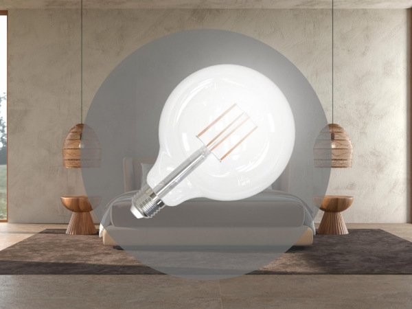 LED žiarovka / filament 11W - G125 / E27 / 4000K - ZLF923D 2