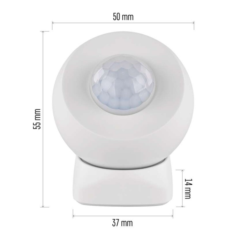 GoSmart PIR senzor (snímač pohybu) IP20, ZigBee 12