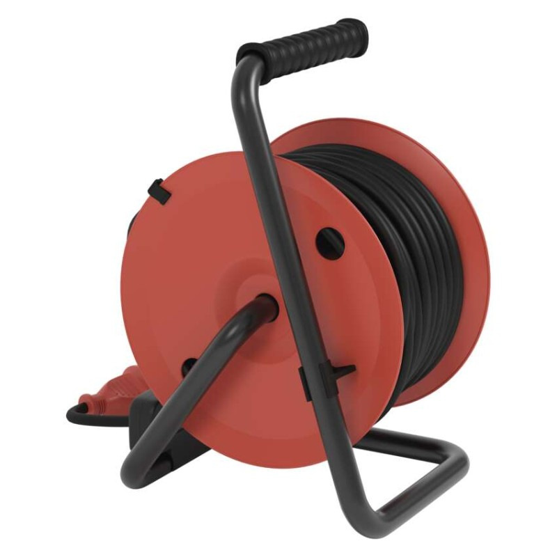 Vonkajší predlžovací kábel na bubne 25 m / 4 zásuvky / guma / 230 V / 1,0 mm2 / IP44 14