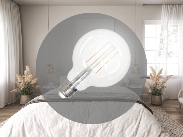 LED žiarovka / filament 11W - G95 / E27 / 4000K - ZLF921 2