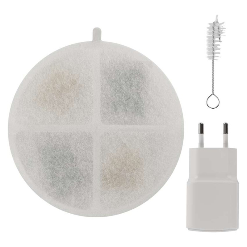 Vodná fontána Pet Care, 2,6 l, sivá 10