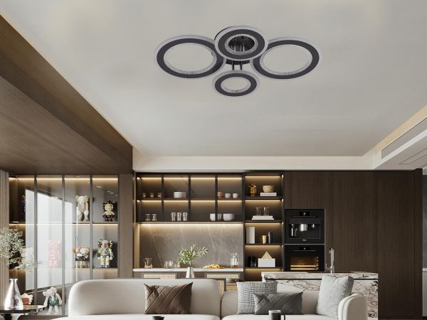 LED stropné svietidlo s diaľkovým ovládačom 100W - J3346/BCH 4