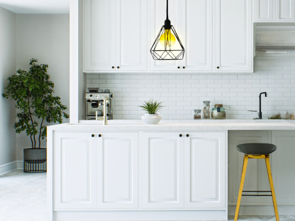 Závesné čierne kovové svietidlo 1 x E27 - ME0010 3