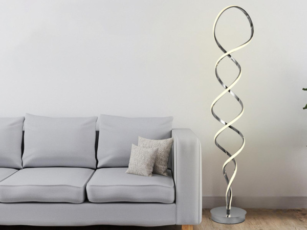 LED dizajnová stojaca lampa 90W - JF2303/CH 8