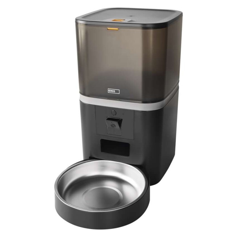 GoSmart dávkovač krmiva Pet Care s kamerou, 6 l, čierny, Wi-Fi