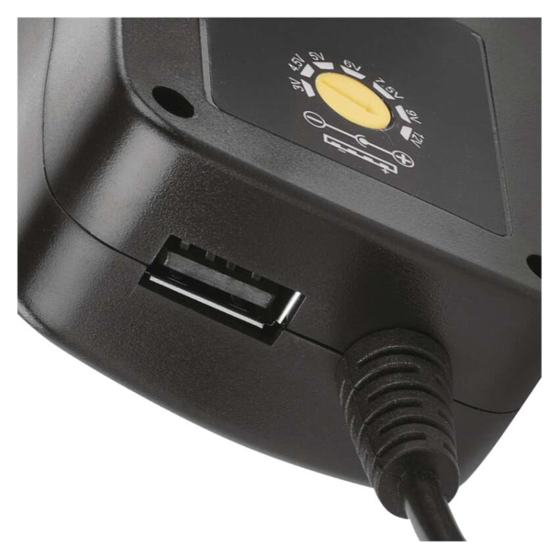 Univerzálny pulzný USB napájací zdroj 1500 mA s hrebienkom 11