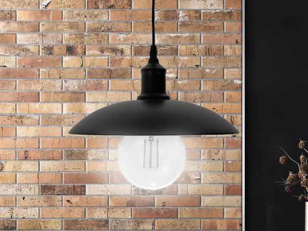 Závesné kovové svietidlo 1 x E27 - ME0002R 4