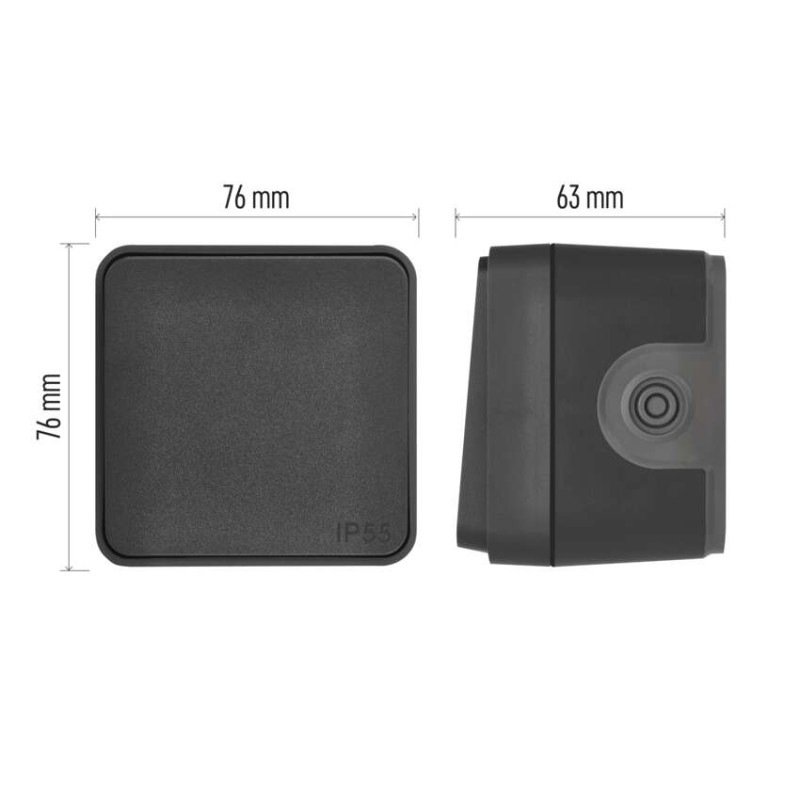 EMOS Cyklone ovládač tlačítkový 1/0 IP55 13