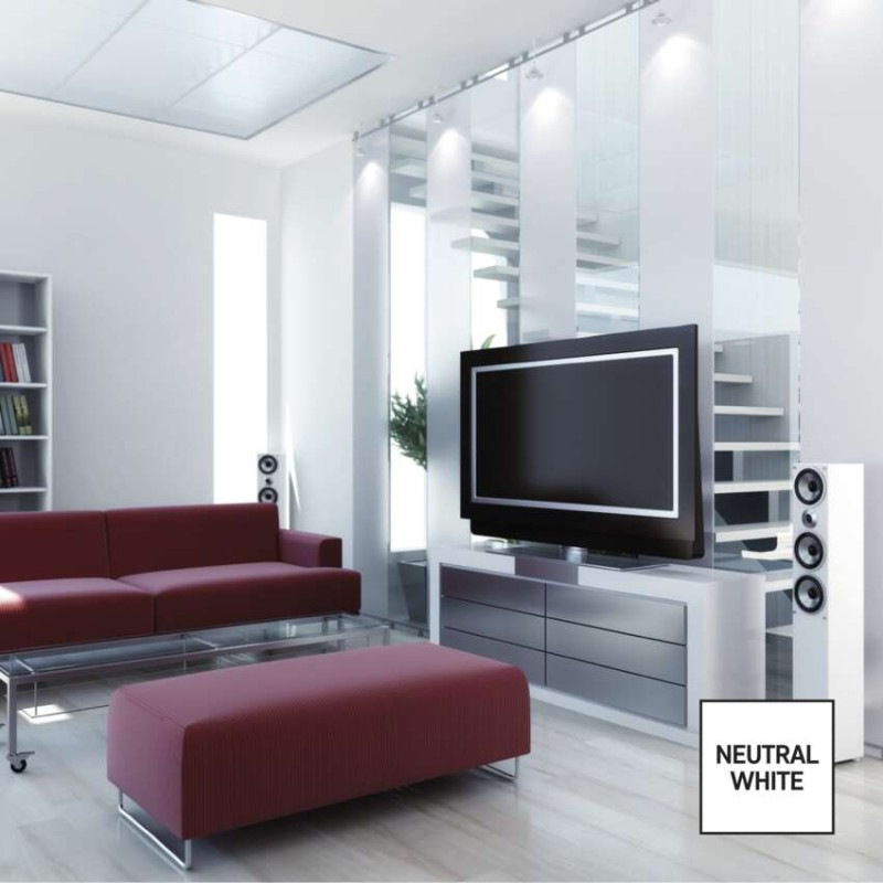 LED žiarovka Classic MR16 biela/ GU10 / 3 W (32 W) / 345 lm / Neutrálna biela 6