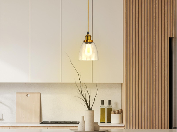 Závesné sklenené svietidlo 1 x E27 - ME0505H 6