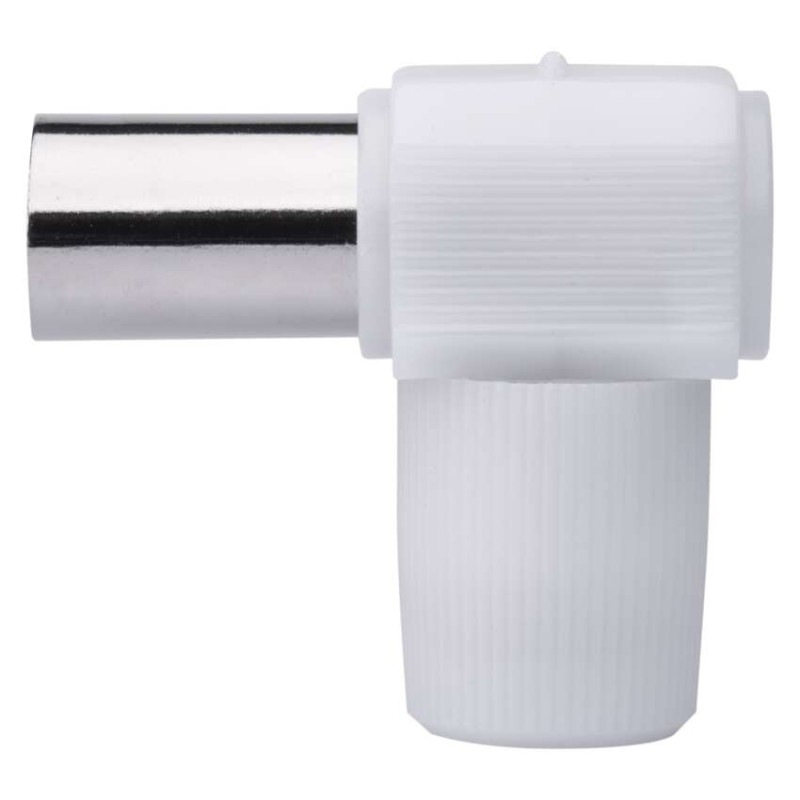 Konektor IEC vidlice skrutkovací uhlový