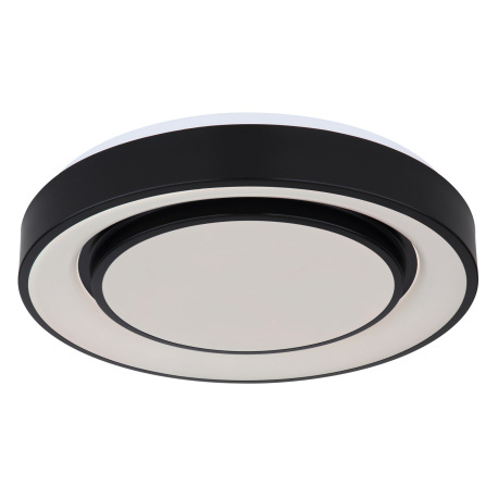 Stropné svietidlo, kov čierny, plast biely,dúhový efekt, pamäťová funkcia, nočné svetlo, stmievateľn 14